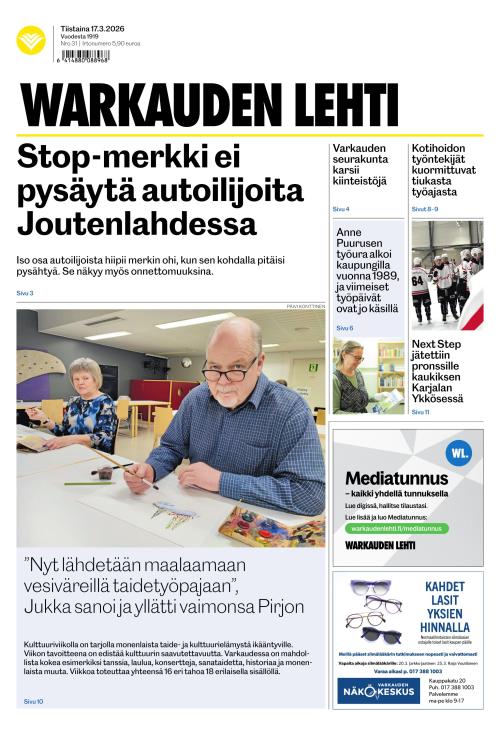 Warkauden Lehti 17.3.2026