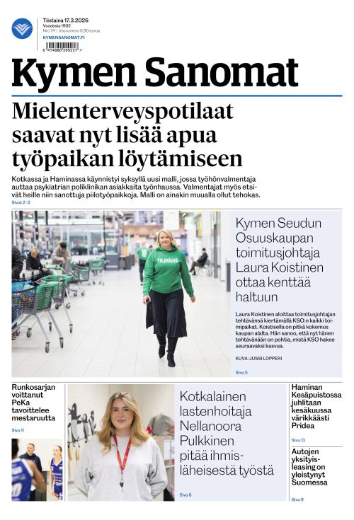 Kymen Sanomat 17.3.2026
