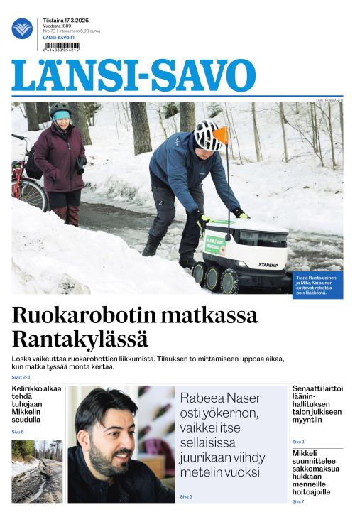 Länsi-Savo 17.3.2026