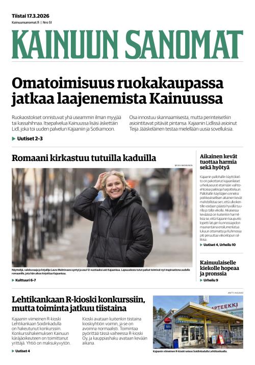Kainuun Sanomat 17.3.2026