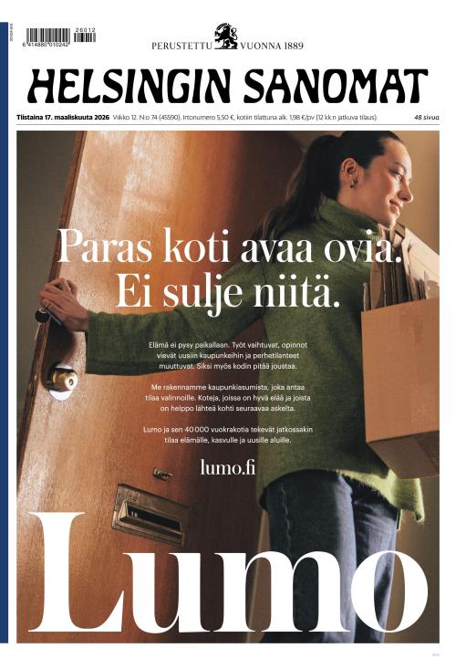 Helsingin Sanomat 17.3.2026