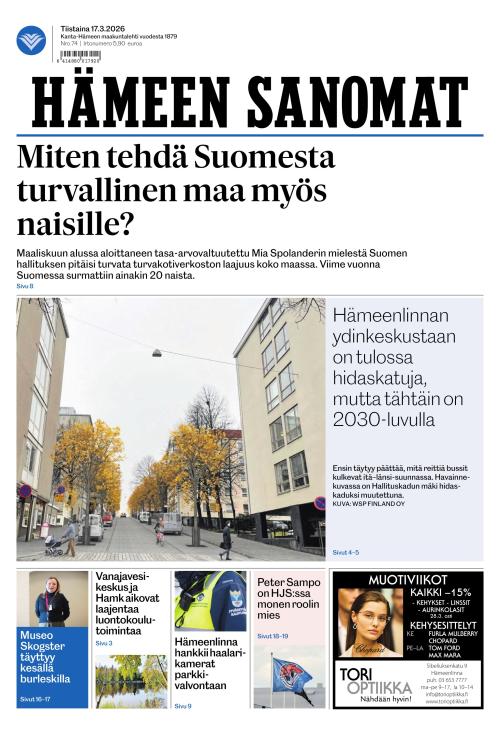 Hämeen Sanomat 17.3.2026