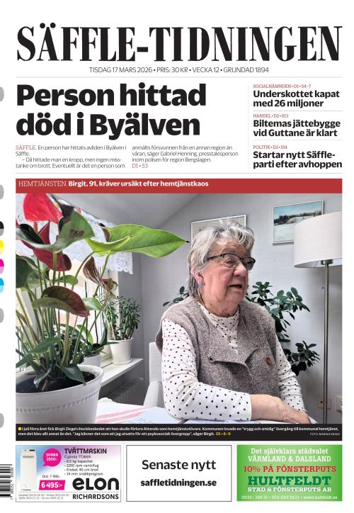 Säffle-Tidningen 17.3.2026
