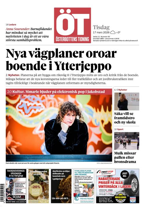 Österbottens Tidning 17.3.2026