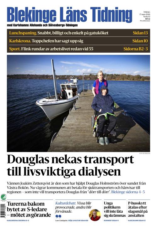 Blekinge Läns Tidning 17.3.2026