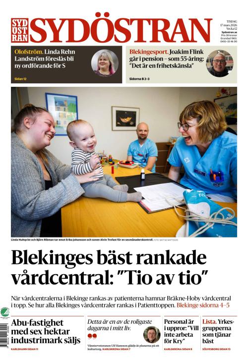 Sydöstran 17.3.2026