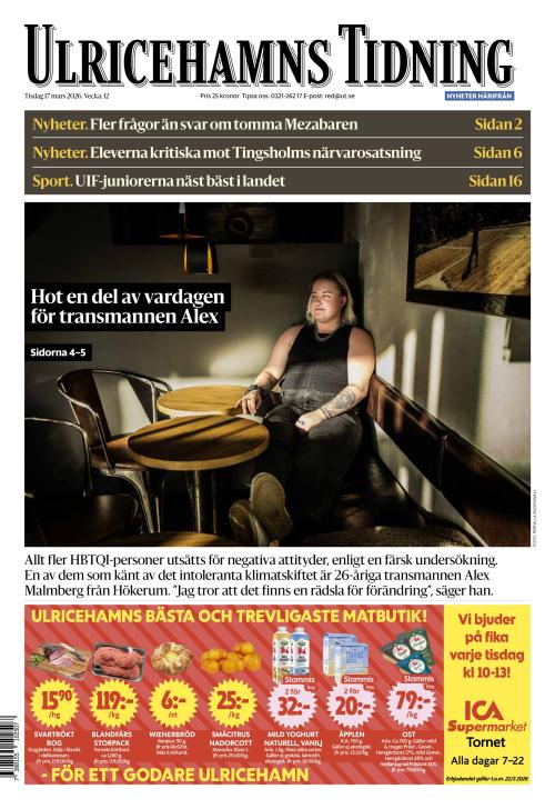 Ulricehamns Tidning 17.3.2026