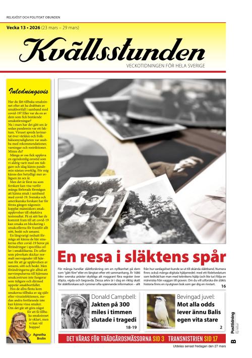 Kvällsstunden 13/2026