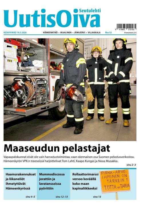 Seutulehti UutisOiva 18.3.2026