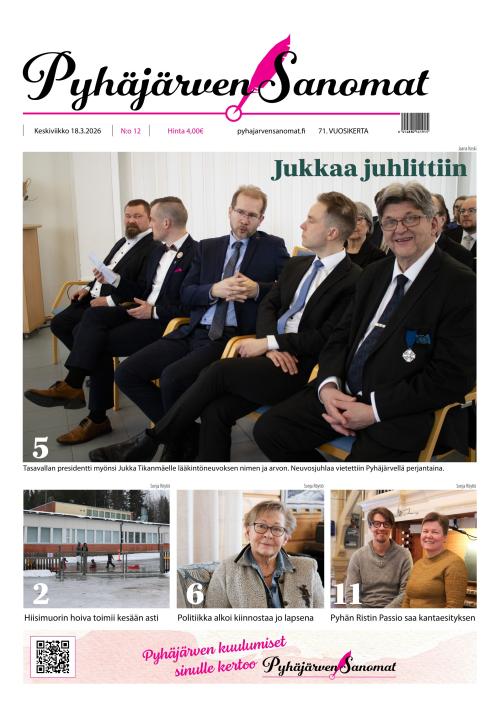 Pyhäjärven Sanomat 18.3.2026