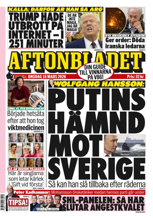 Aftonbladet 18.3.2026