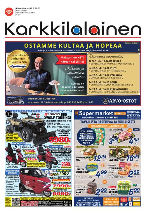 Karkkilalainen 18.3.2026