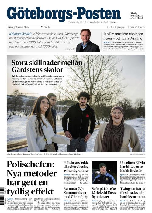 Göteborgs-Posten 18.3.2026