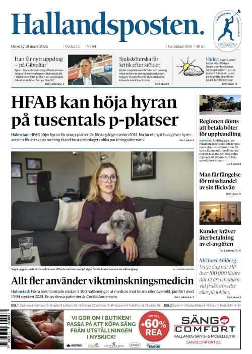 Hallandsposten 18.3.2026