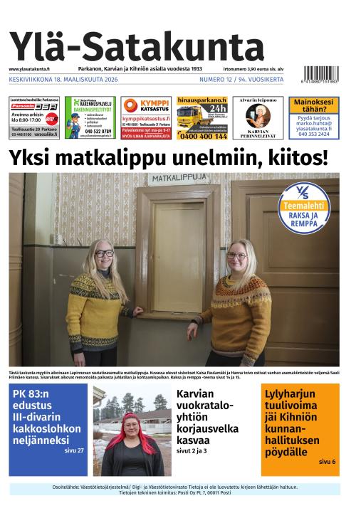 Ylä-Satakunta 18.3.2026
