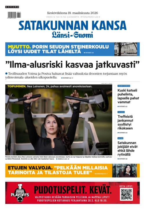 Satakunnan Kansa Länsi-Suomi 18.3.2026