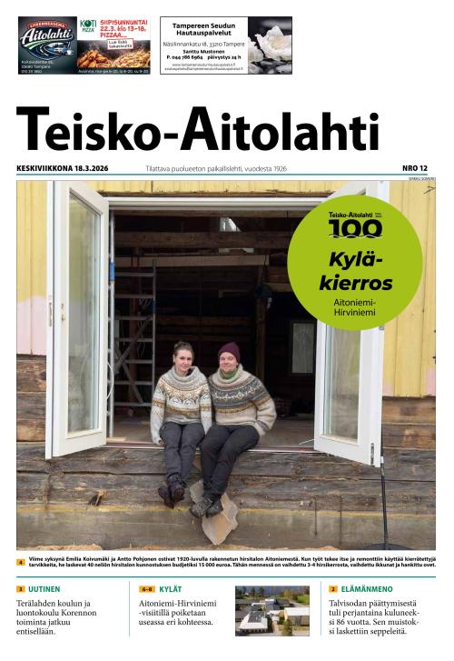 Teisko-Aitolahti 18.3.2026
