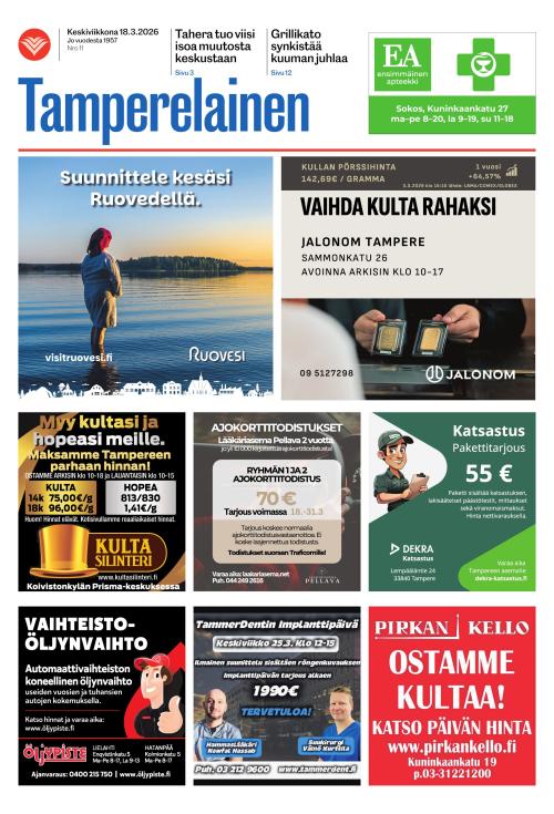 Tamperelainen 18.3.2026