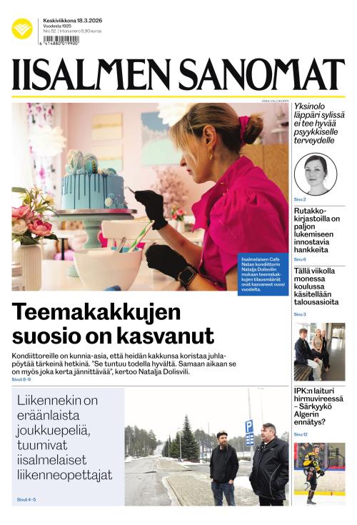 Iisalmen Sanomat 18.3.2026