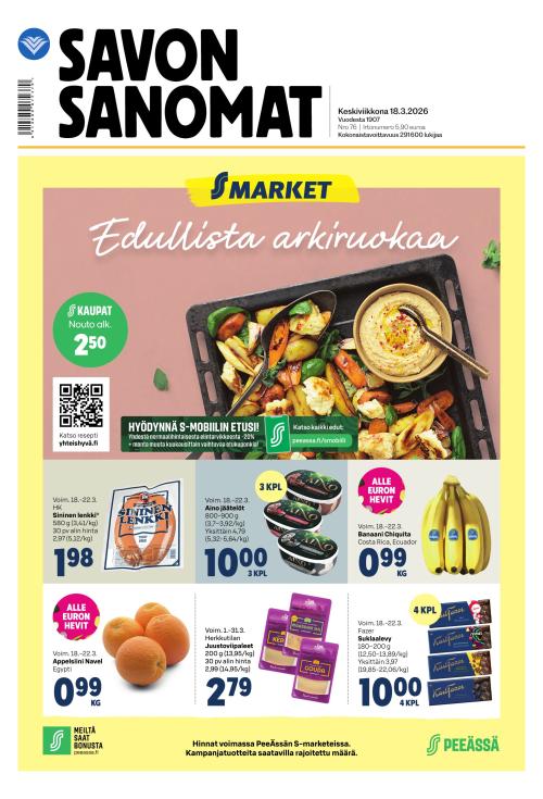 Savon Sanomat 18.3.2026