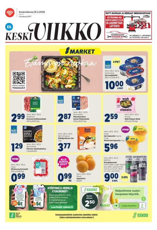 ES Keskiviikko (Etelä-Saimaa -liitteet) 18.3.2026