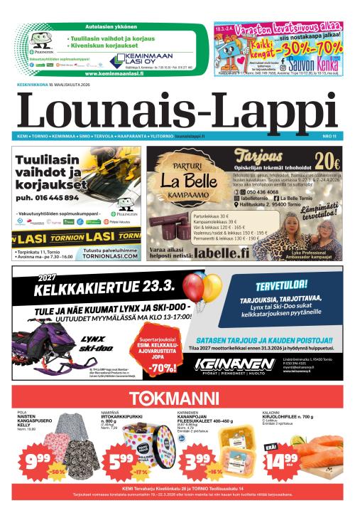 Lounais-Lappi 18.3.2026