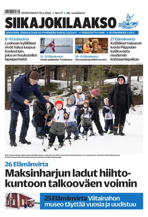 Siikajokilaakso 18.3.2026