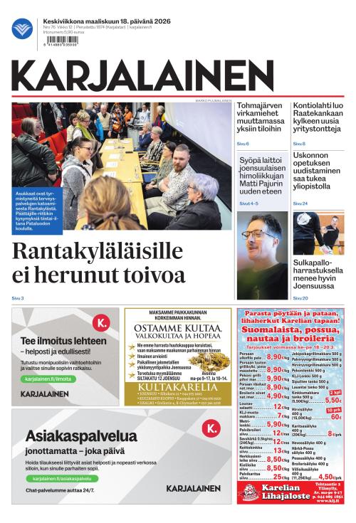 Karjalainen 18.3.2026