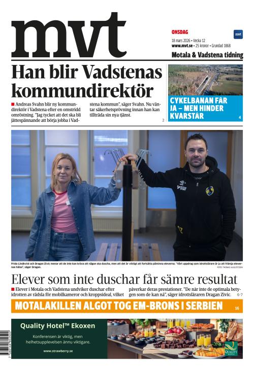 Motala Vadstena Tidning 18.3.2026