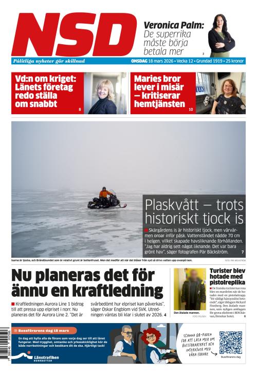 Norrländska Socialdemokraten 18.3.2026