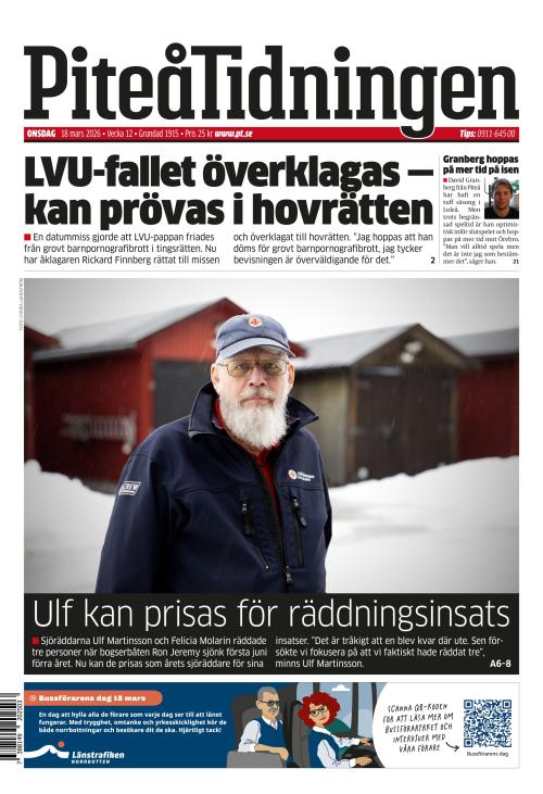 Piteå-Tidningen 18.3.2026
