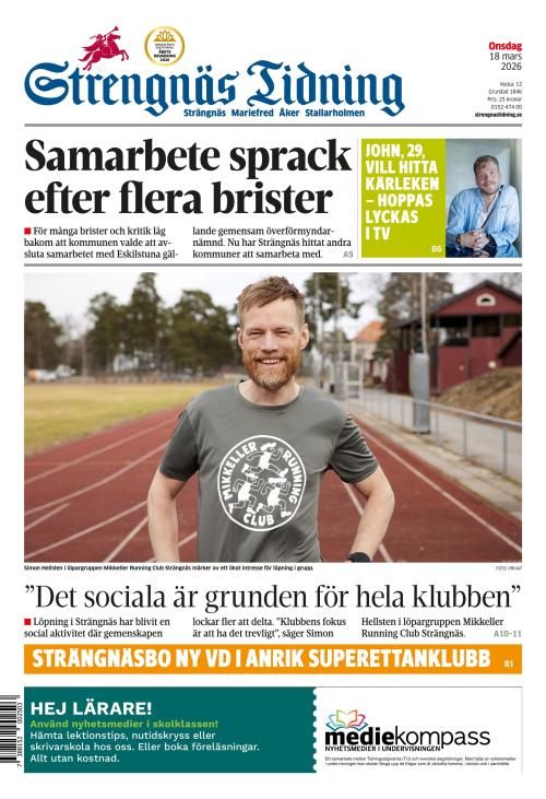 Strengnäs Tidning 18.3.2026