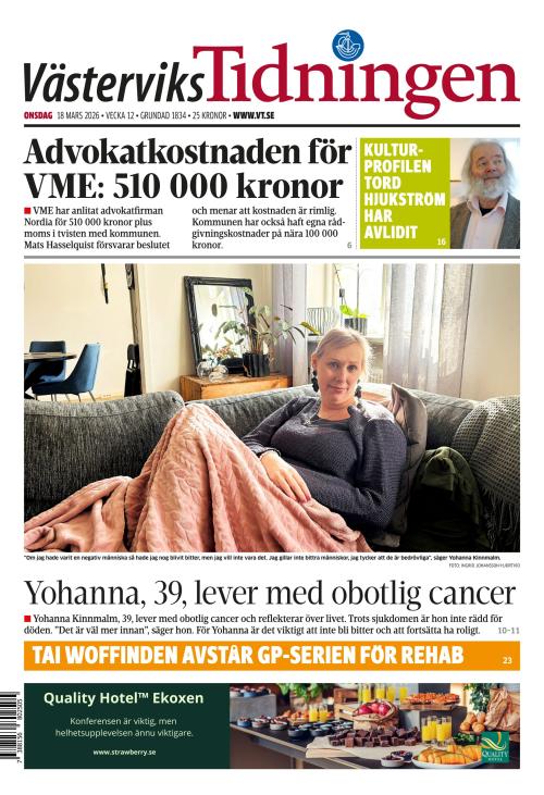 Västerviks-Tidningen 18.3.2026