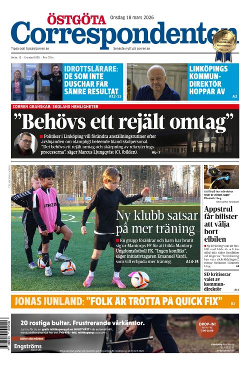 Östgöta Correspondenten 18.3.2026