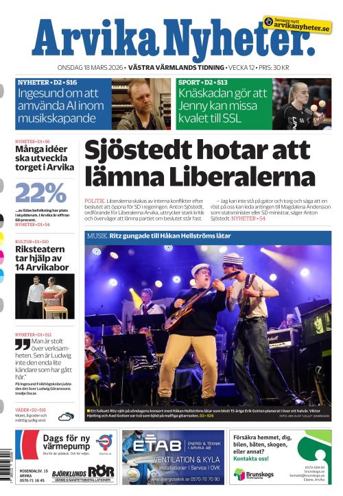 Arvika Nyheter 18.3.2026