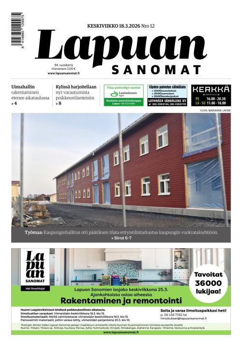 Lapuan Sanomat 18.3.2026