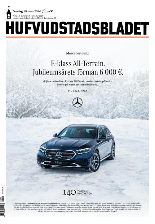 Hufvudstadsbladet 18.3.2026