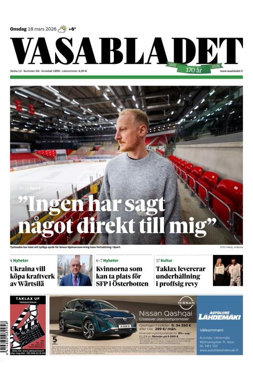 Vasabladet 18.3.2026