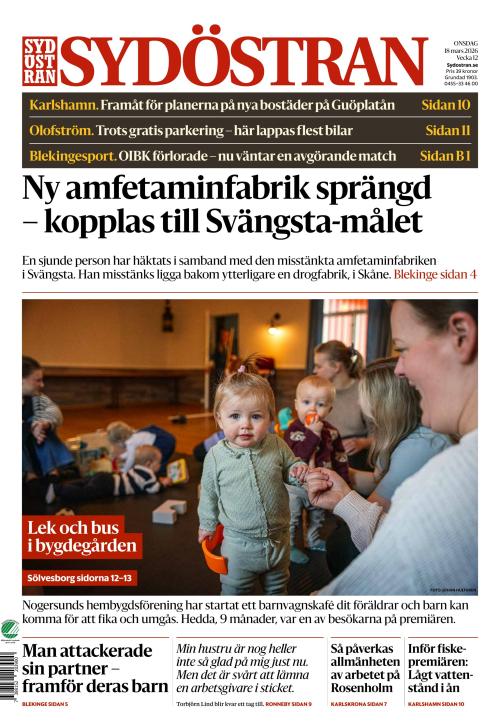 Sydöstran 18.3.2026