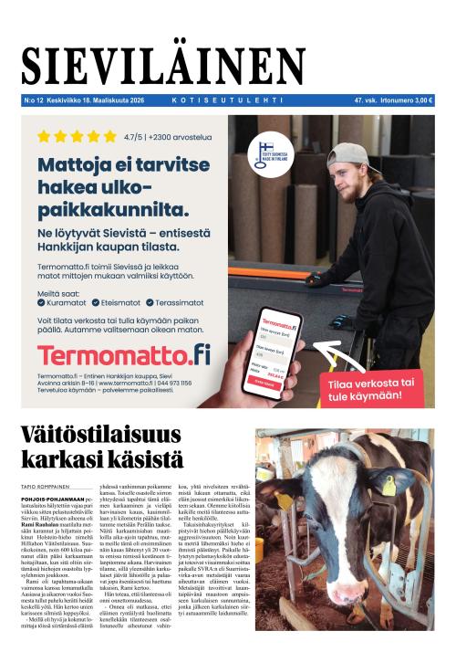 Sieviläinen 18.3.2026