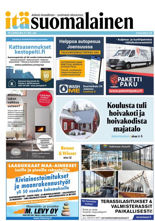 Itäsuomalainen 19.3.2026