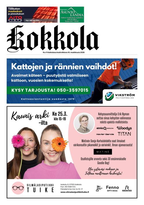 Kokkola-lehti 18.3.2026