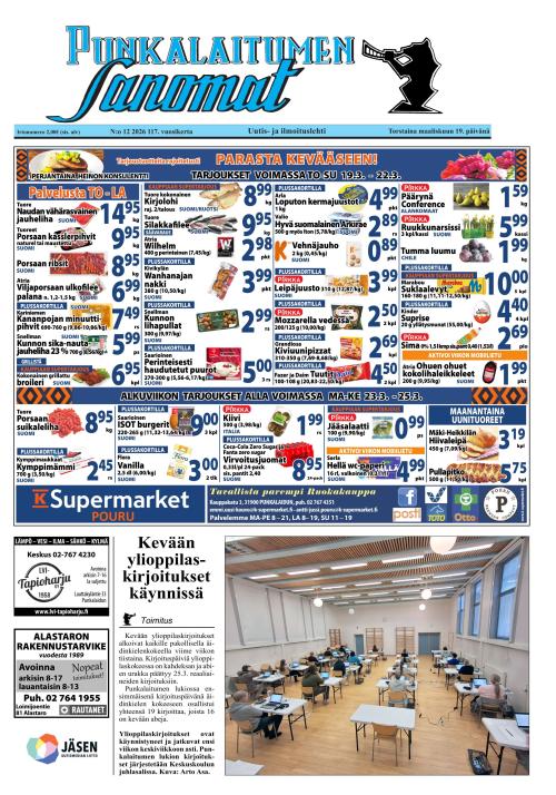 Punkalaitumen Sanomat 19.3.2026