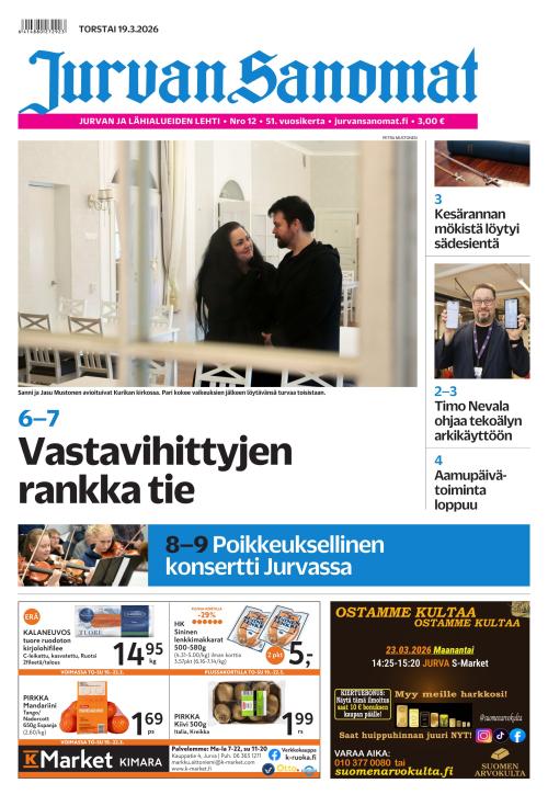 Jurvan Sanomat 19.3.2026