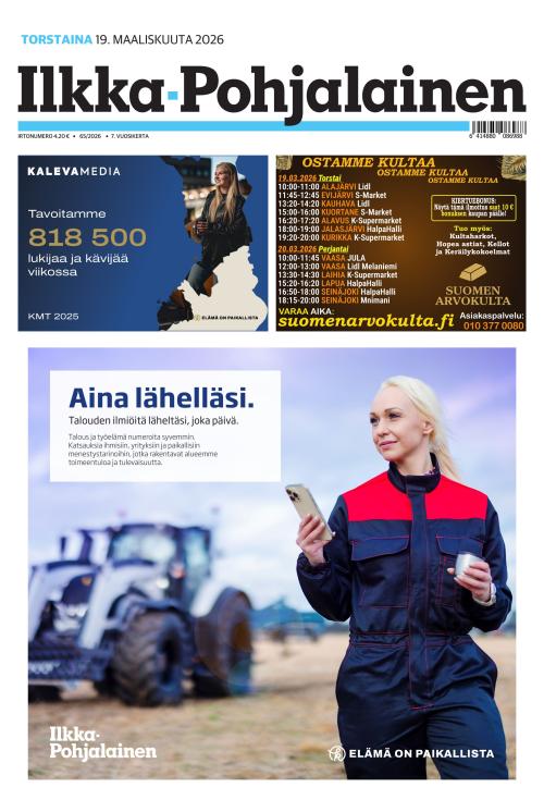 Ilkka-Pohjalainen 19.3.2026