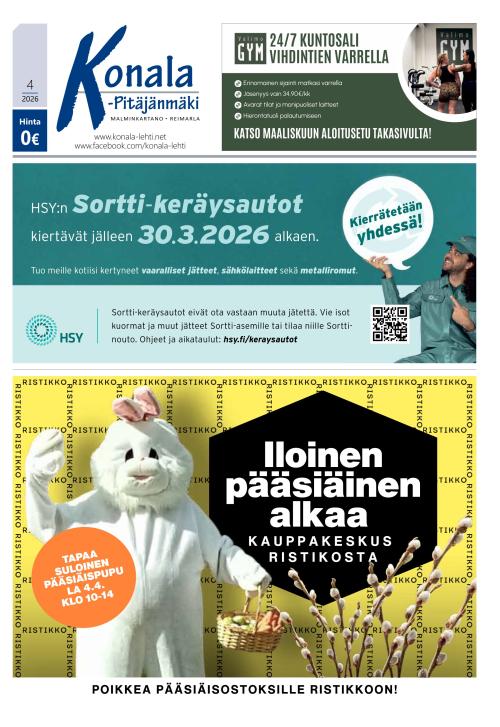 Konala-Pitäjänmäki 19.3.2026