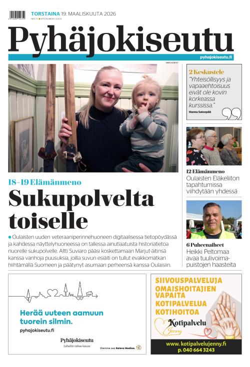 Pyhäjokiseutu 19.3.2026