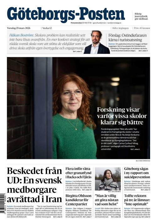 Göteborgs-Posten 19.3.2026
