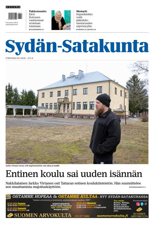 Sydän-Satakunta ja Jokilaakso 19.3.2026