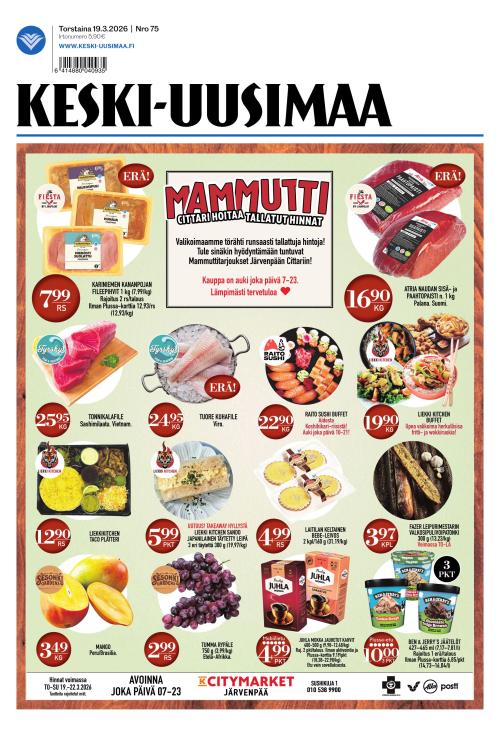 Keski-Uusimaa 19.3.2026